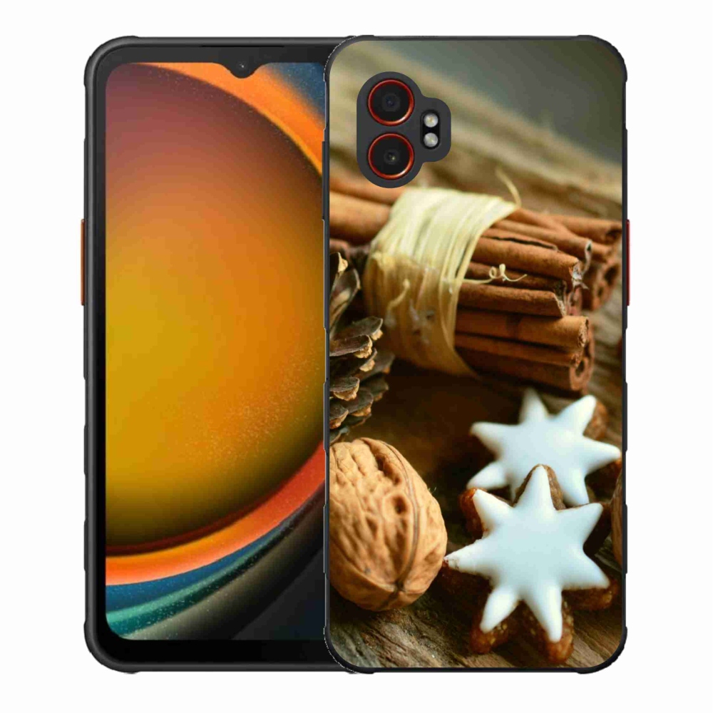 Gél borítás mmCase Samsung Galaxy Xcover 7 Pro készülékhez - fahéj és mézeskalács