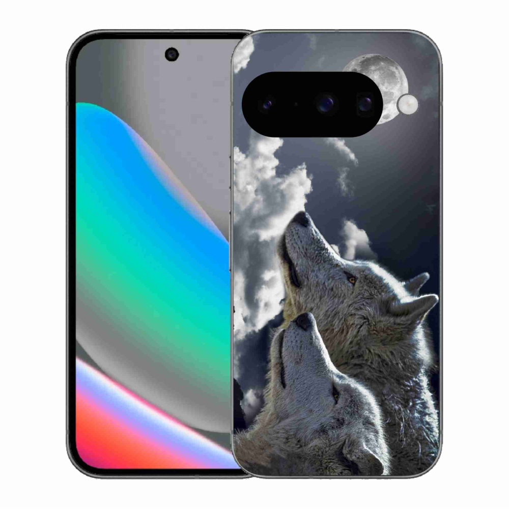 Gél védőburkolat mmCase a Google Pixel 10 - farkasok számára