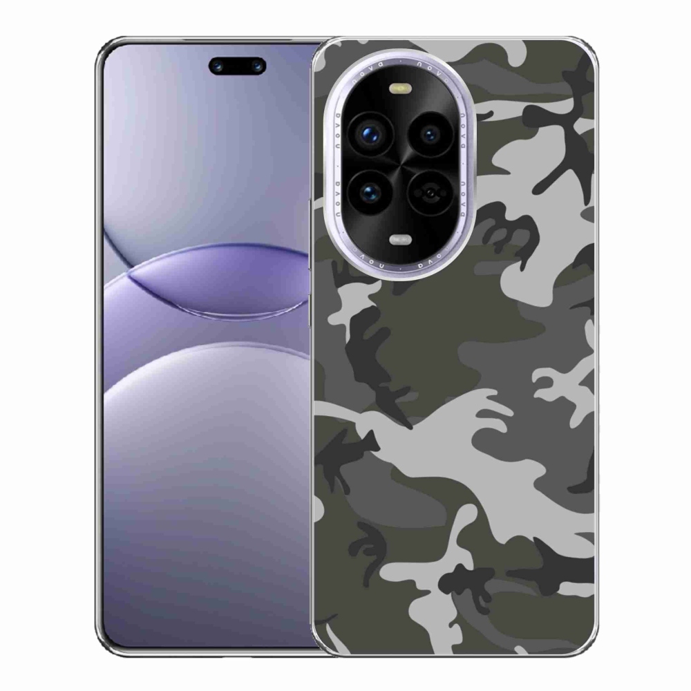 Gél borítás mmCase a Huawei Nova 13 Pro 5G számára - álcázó mintázat