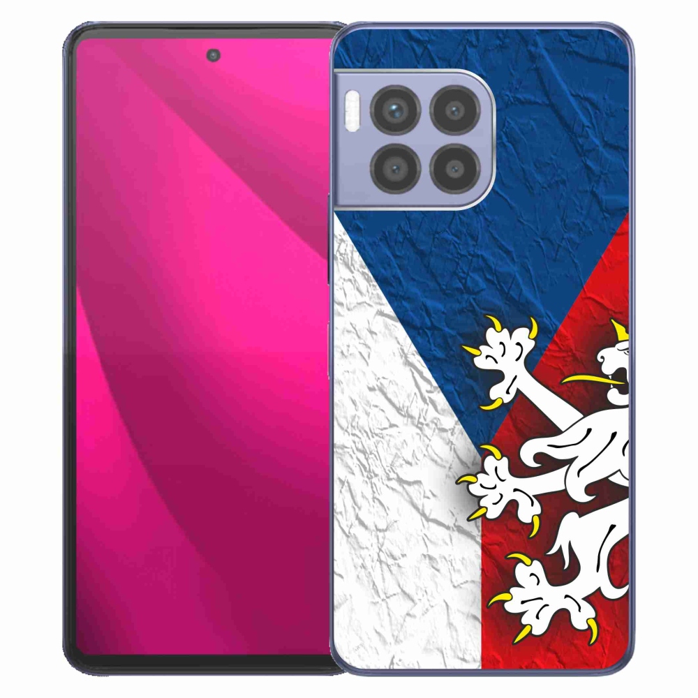 Zselés borítás mmCase a T-Mobile T Phone 2 Pro készülékhez - cseh zászló 1