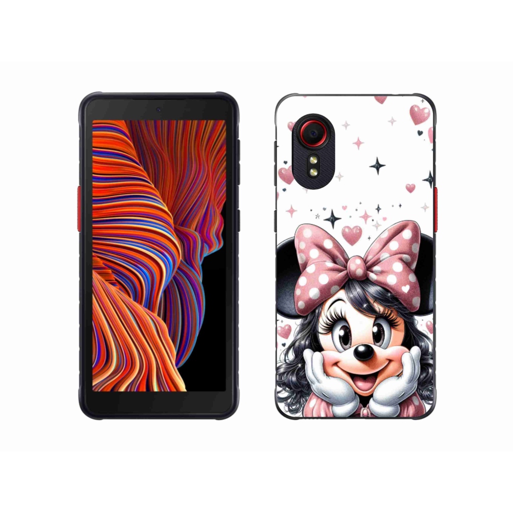 Zselés borítás mmCase Samsung Galaxy Xcover 5 készülékhez - minnie