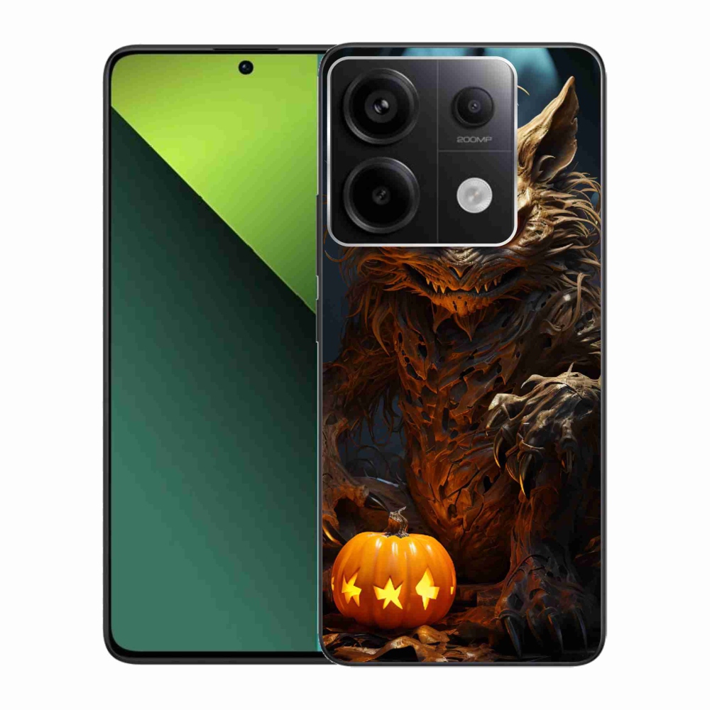 Gél borítás mmCase a Xiaomi Redmi Note 13 Pro 5G/Poco X6 5G - Halloween szörnyeteghez