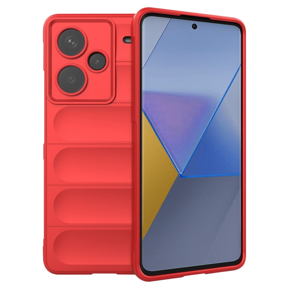 Rugg tartós zselés tok Xiaomi Redmi Note 13 Pro+ 5G - piros