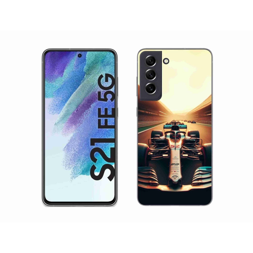 Zselés borítás mmCase Samsung Galaxy S21 FE 5G - formula 1