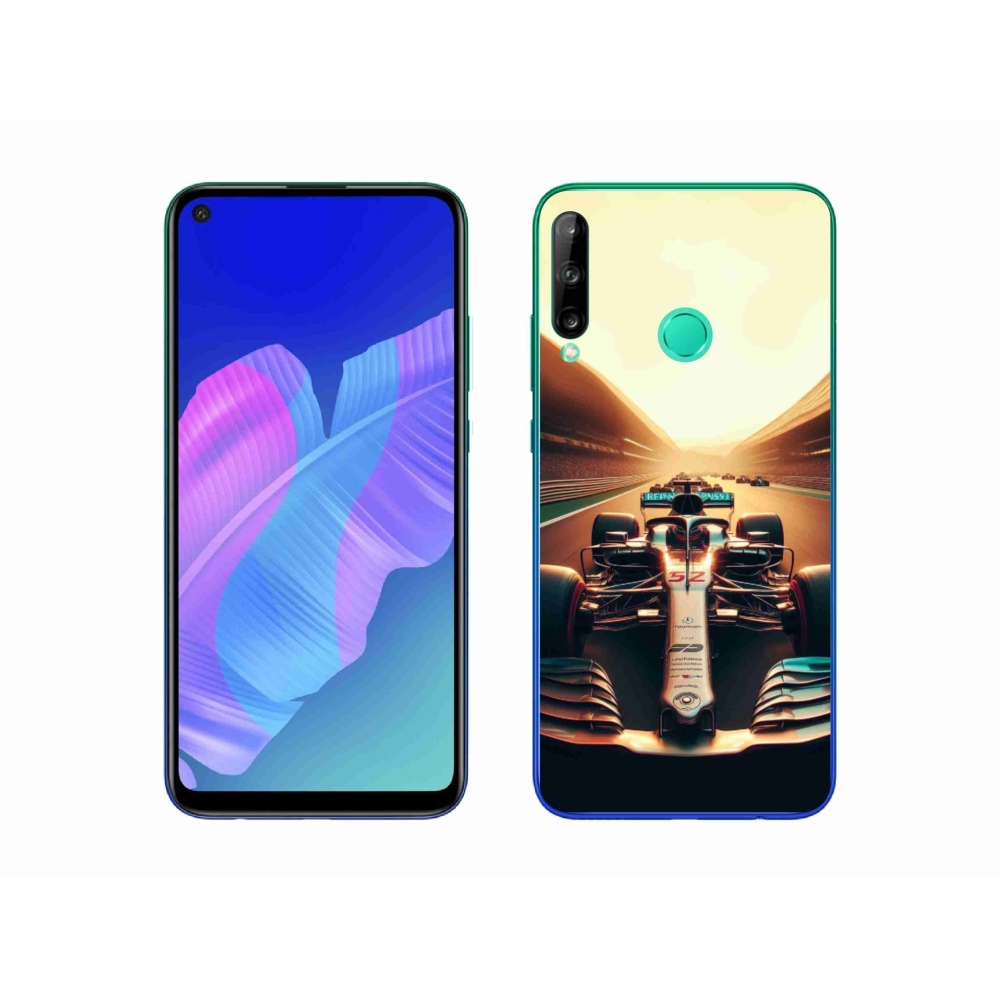 Zselés borítás mmCase a Huawei P40 Lite E számára - formula 1