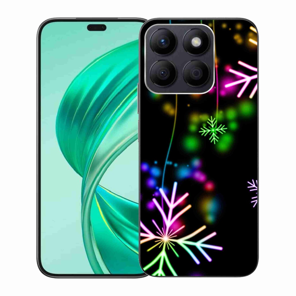 Gél borítás mmCase a Honor X8b készülékhez - színes pelyhekkel