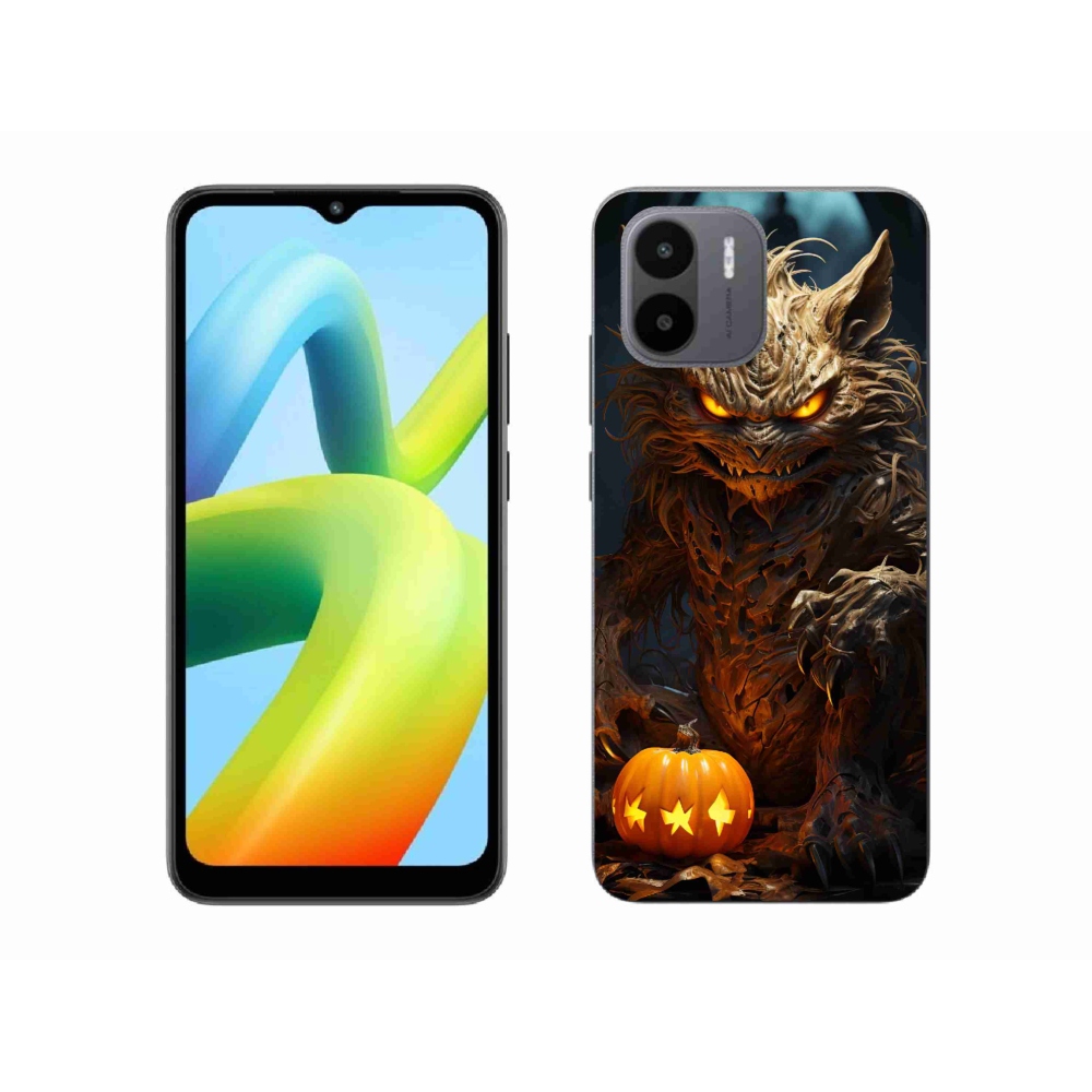 Gél borítás mmCase a Xiaomi Redmi A1/Redmi A2 készülékhez - Halloween szörnyeteg