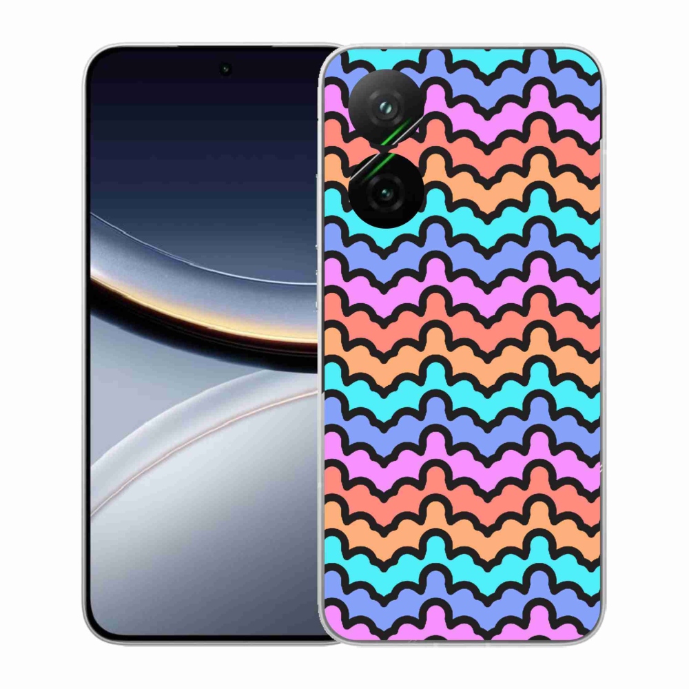 Gél borítás mmCase a Xiaomi Poco F7 5G számára - absztrakt motívum 30