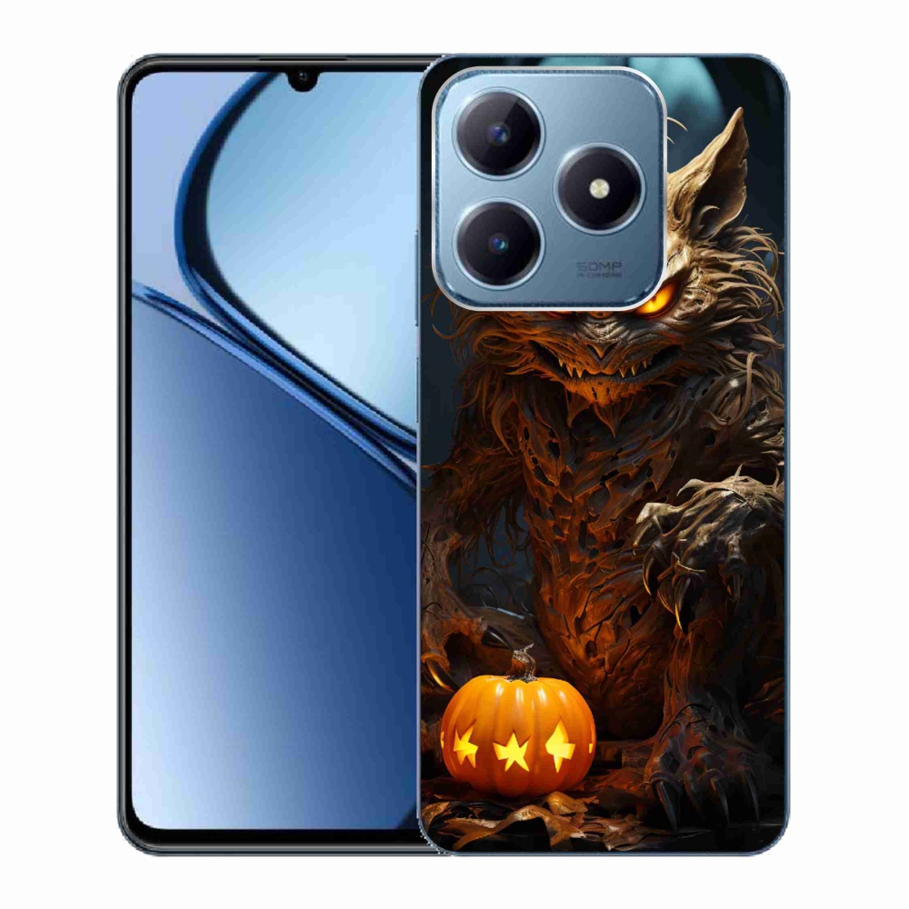Gél borítás mmCase a Realme C63 készülékhez - Halloween szörnyeteg