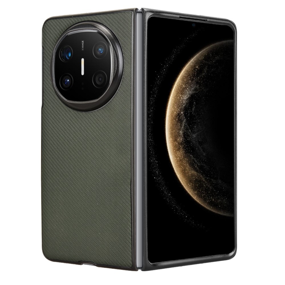 Textúrás műanyag borítás műbőrrel a Huawei Mate X6-on - zöld