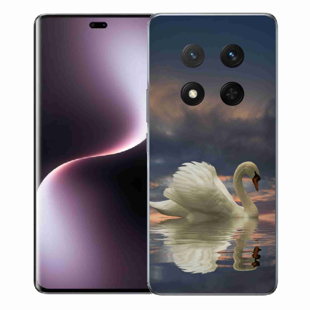 Zselés borítás mmCase a Honor Magic 7 Lite 5G készülékhez - hattyú