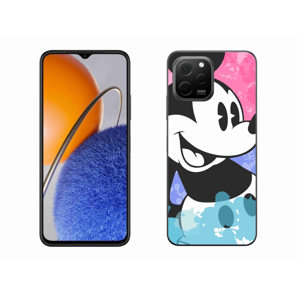Gél borító mmCase a Huawei Nova Y61 készülékhez - mickey egér