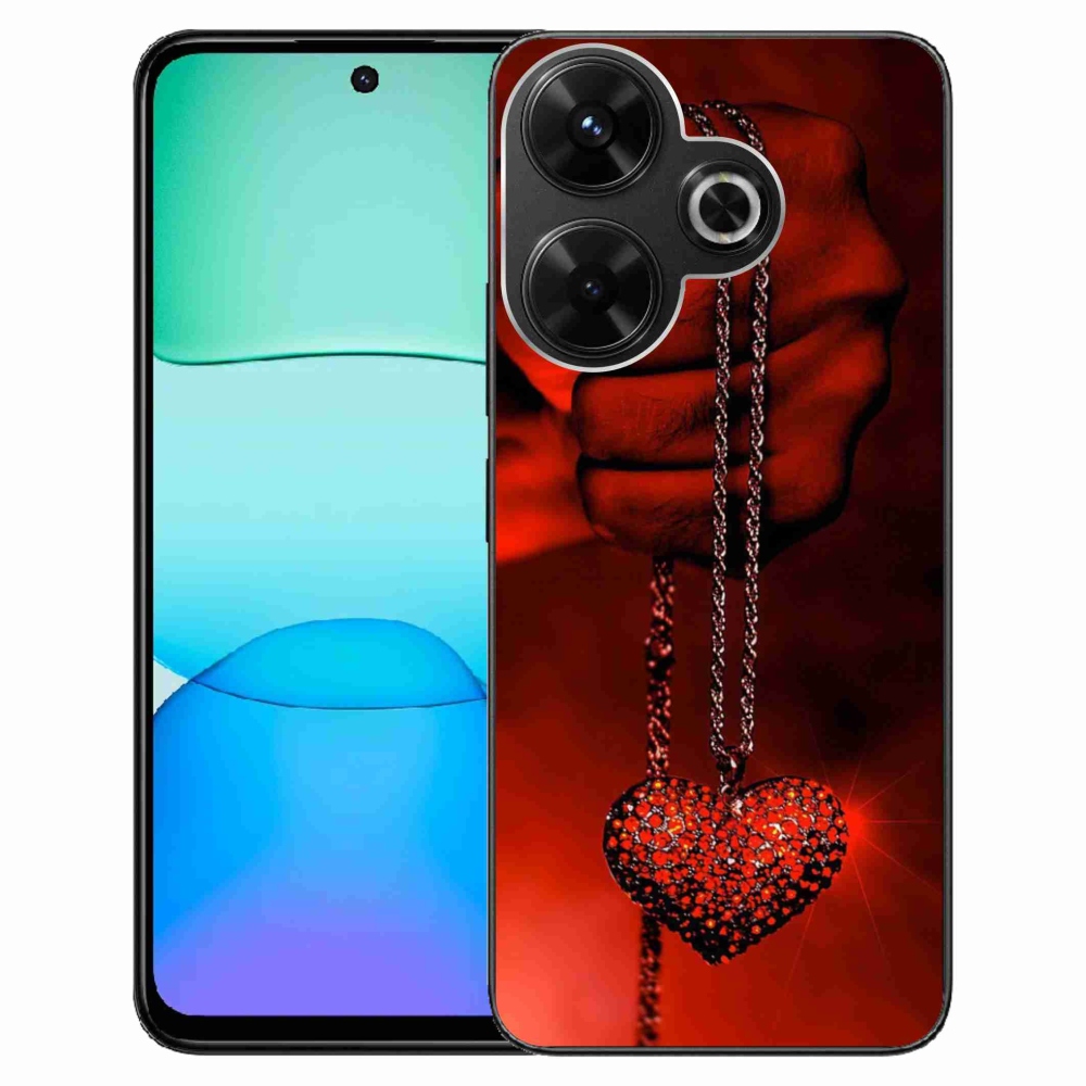 Gél borítás mmCase a Xiaomi Redmi 13 4G/Poco M6 4G - nyaklánchoz