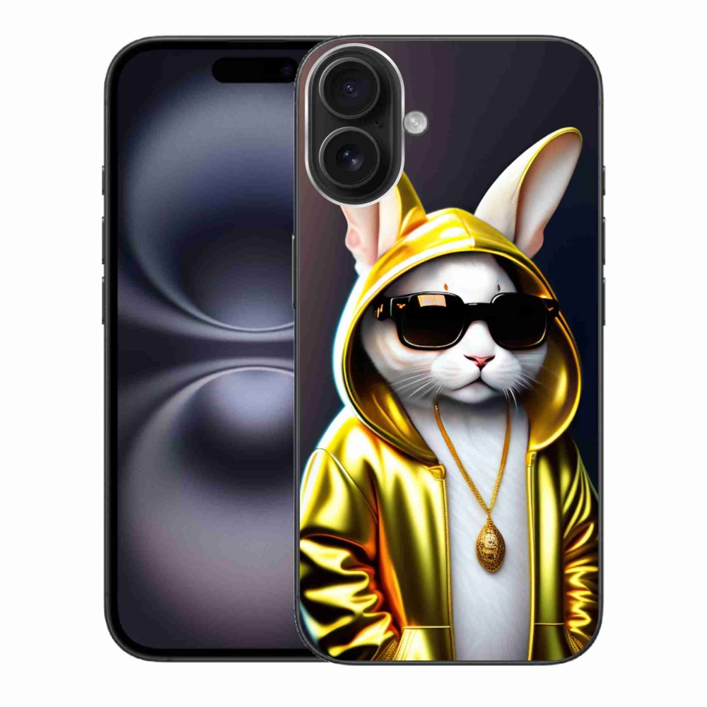 Zselés borítás mmCase iPhone 16 Plus készülékhez - cat boss