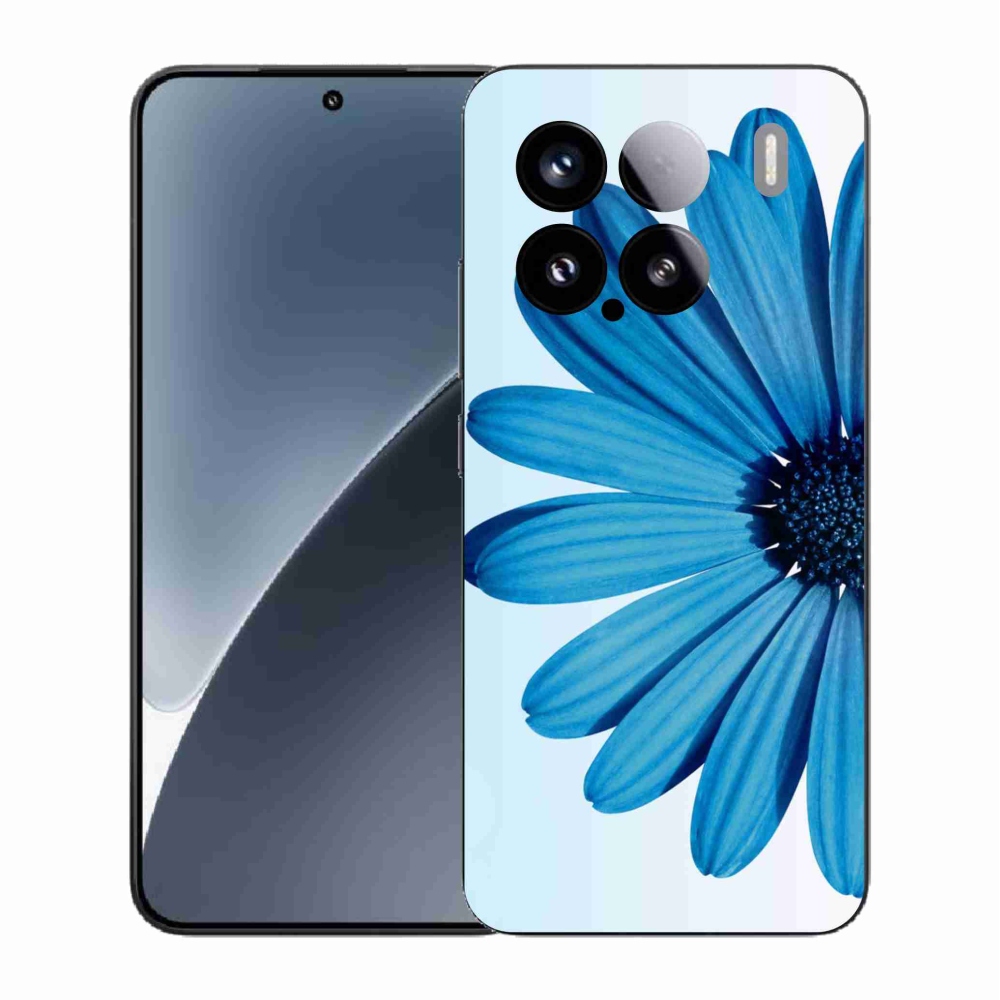 Gél borítás mmCase a Xiaomi 15-öshöz - kék margaréta