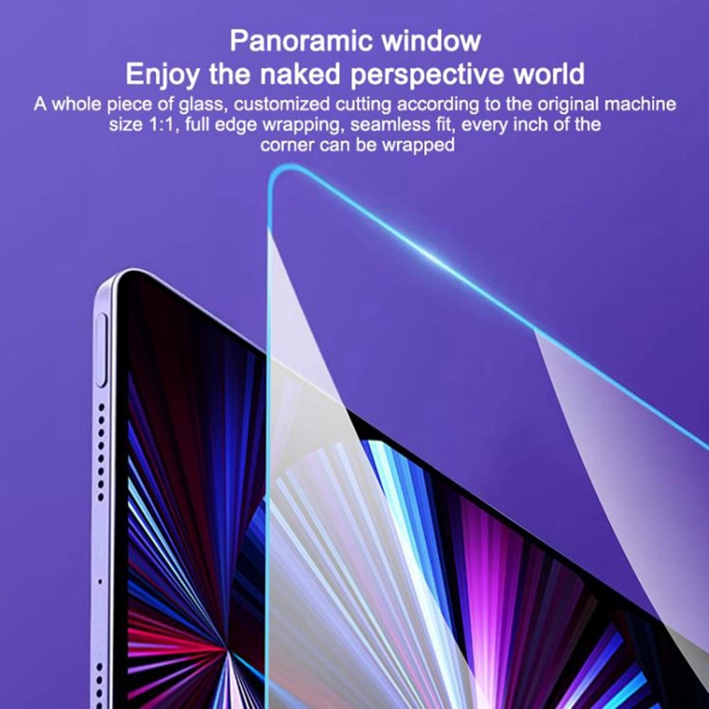 Teljes képernyő edzett üveg Xiaomi Redmi Pad SE 8.7 alkalmazáskeret alkalmazással