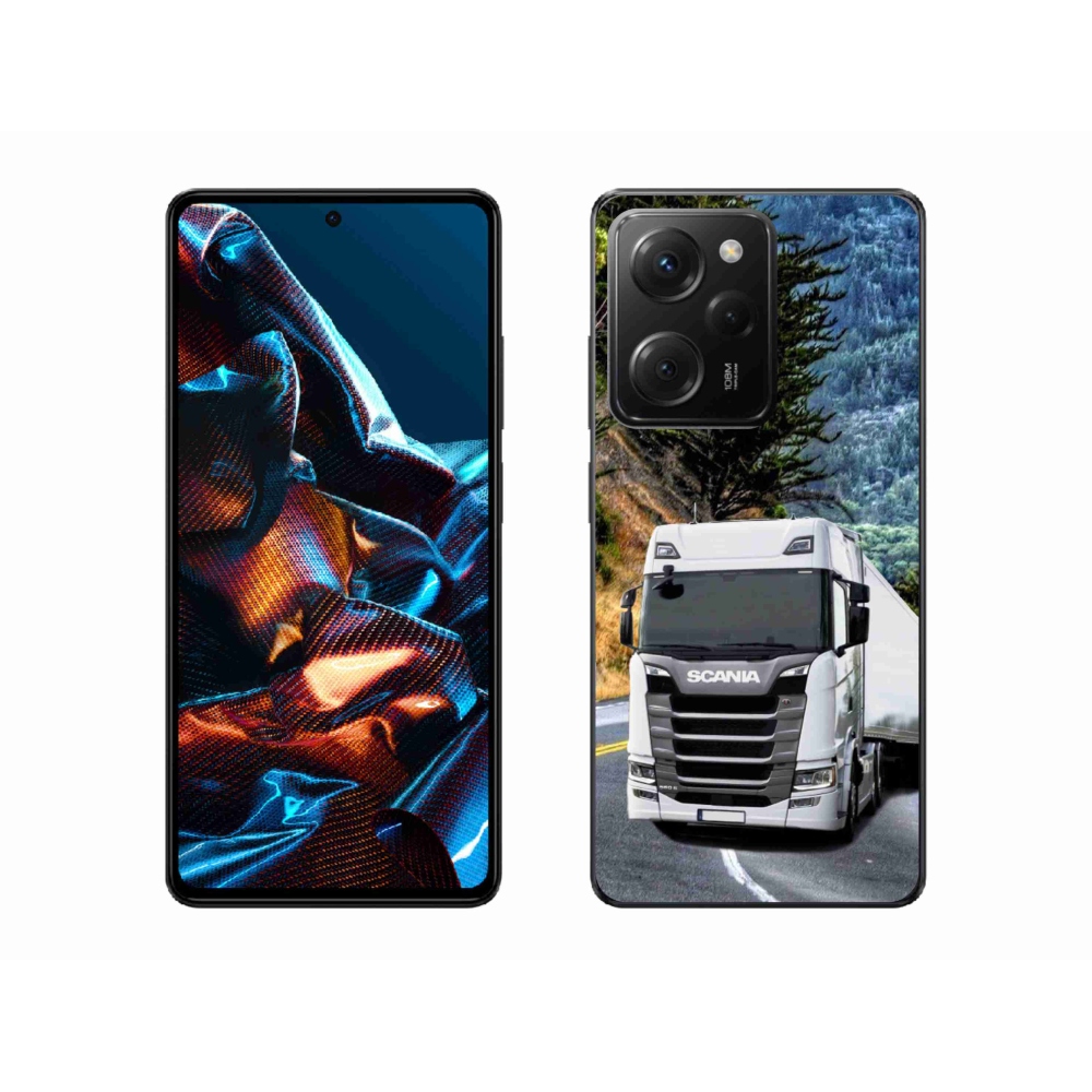 Gél borítás mmCase a Xiaomi Poco X5 Pro 5G számára - teherautó 1