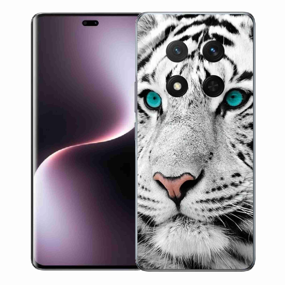 Gél borítás mmCase a Honor Magic 7 Lite 5G készülékhez - fehér tigris