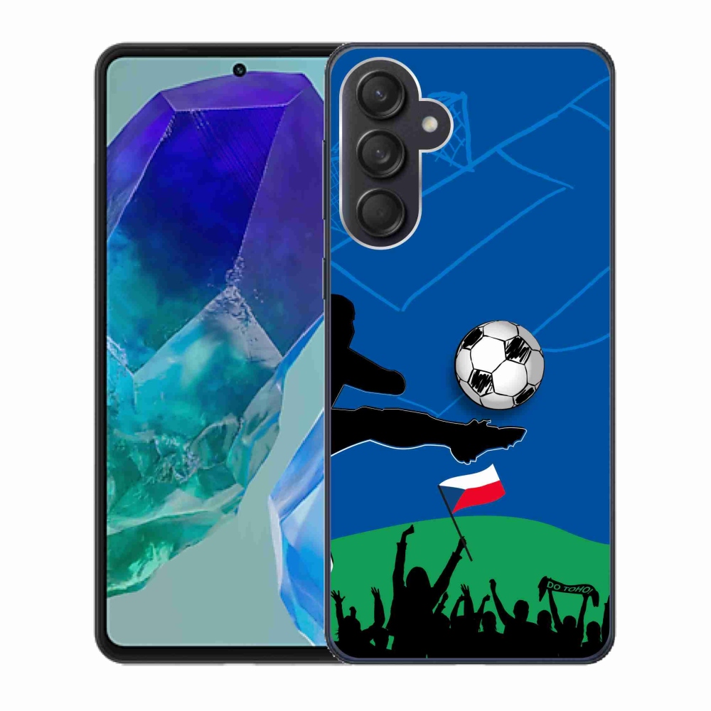 Gél borítás mmCase Samsung Galaxy M55 5G - futballszurkolóknak