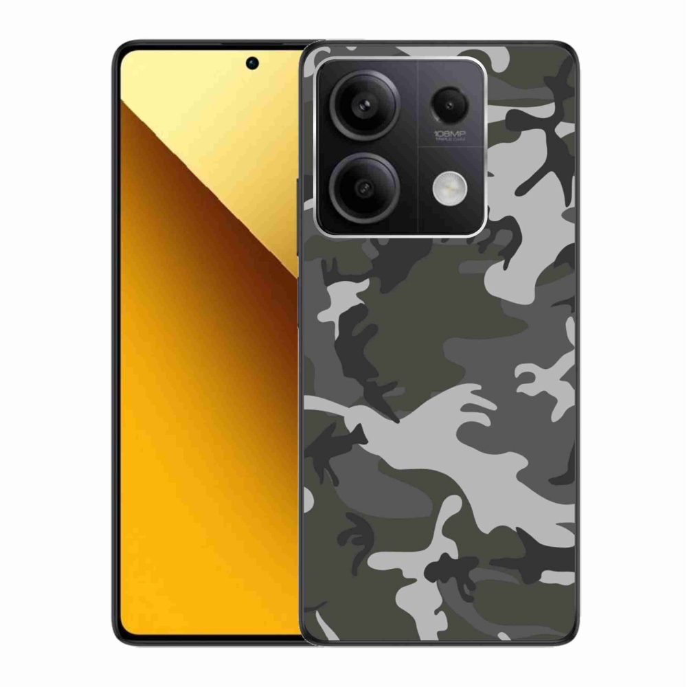 Gél borítás mmCase a Xiaomi Redmi Note 13 5G-hez - álcázó minta