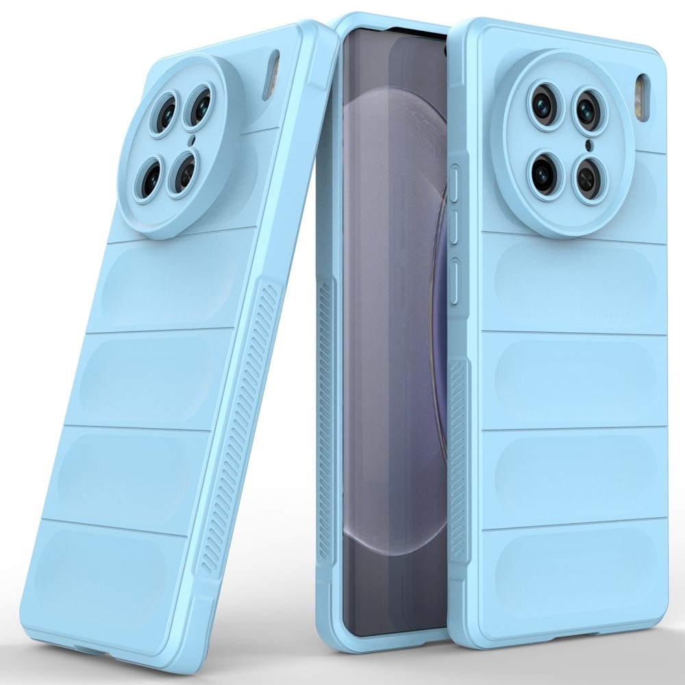 Rugg tartós gél tok a Vivo X90 Pro készülékhez - világoskék színben