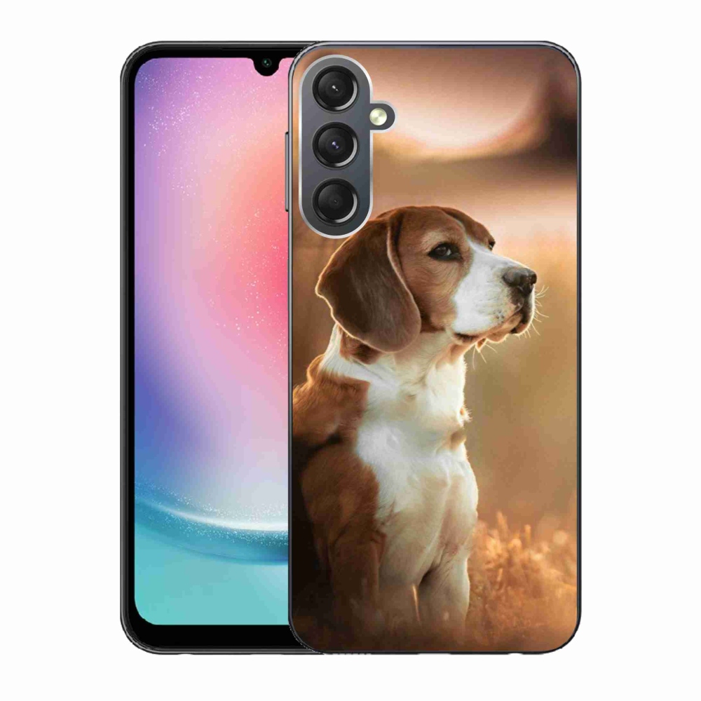 Gél védőhuzat mmCase Samsung Galaxy A24 készülékhez - bézs színű