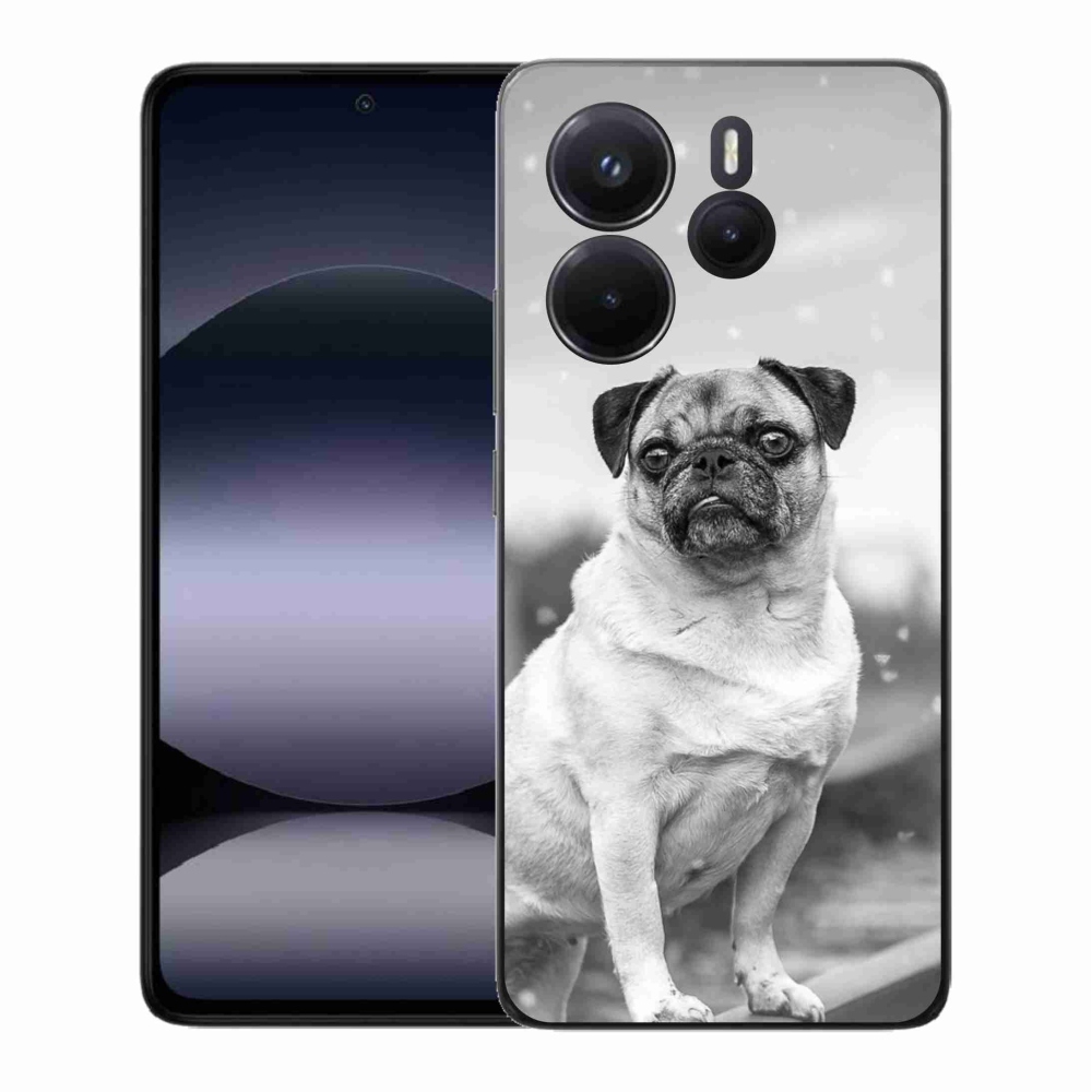 Gél borítás mmCase a Xiaomi Redmi Note 14-hez - mopsz