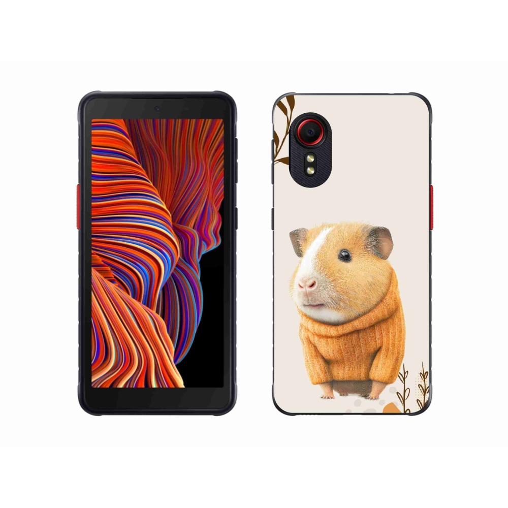 Gél borítás mmCase Samsung Galaxy Xcover 5 - tengerimalac pulóverben