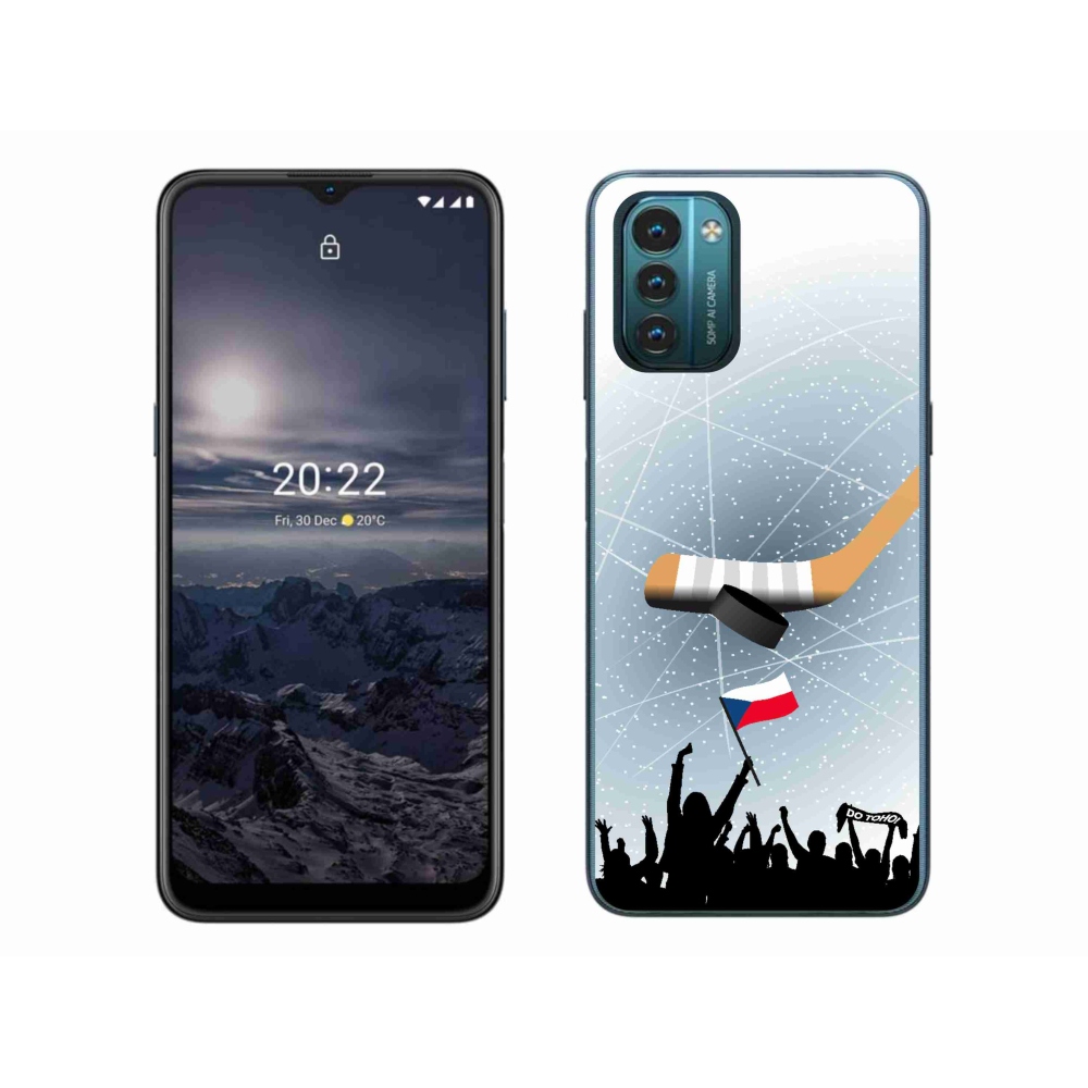 Zselés borítás mmCase a Nokia G11/G21 készülékhez - hoki rajongóknak