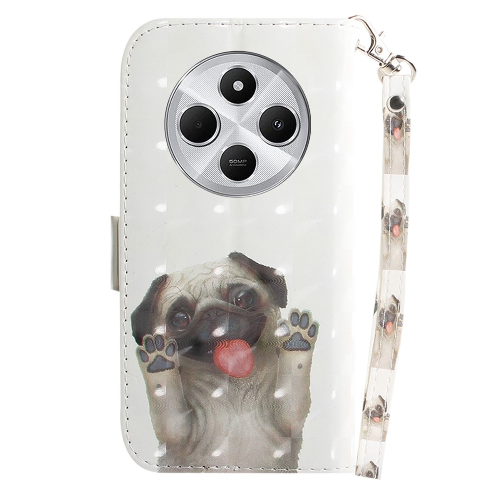 Patty könyv tok a Xiaomi Redmi 14C/Poco C75-hez - kutya