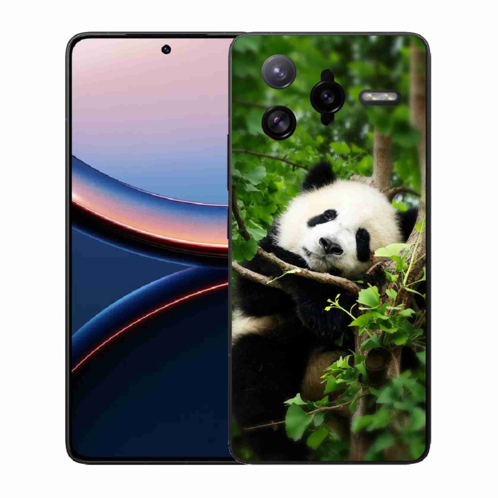 Gél borító mmCase a Xiaomi Poco F7 Ultra számára - panda