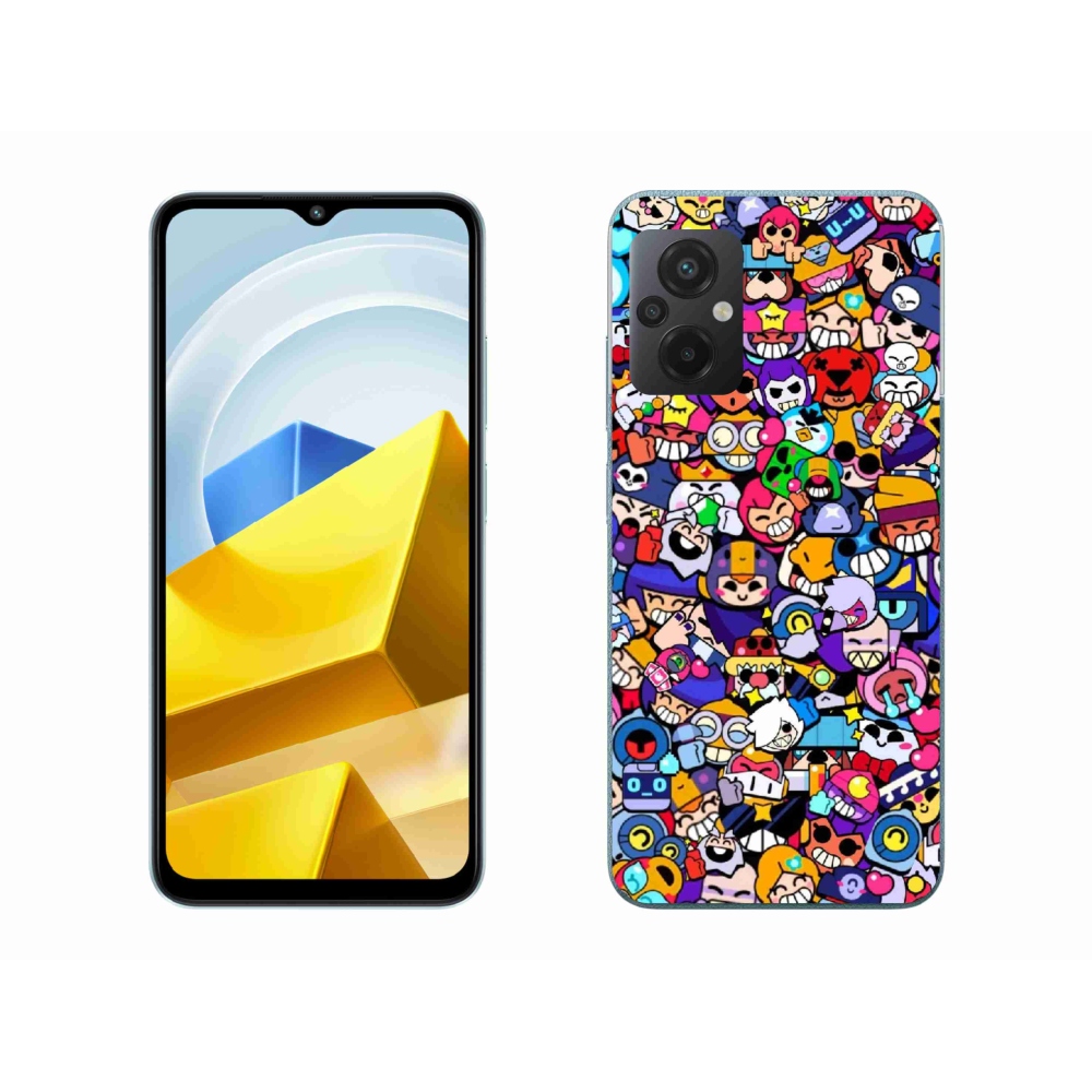 Gél borítás mmCase a Xiaomi Poco M5 4G-hez - brawl stars 2
