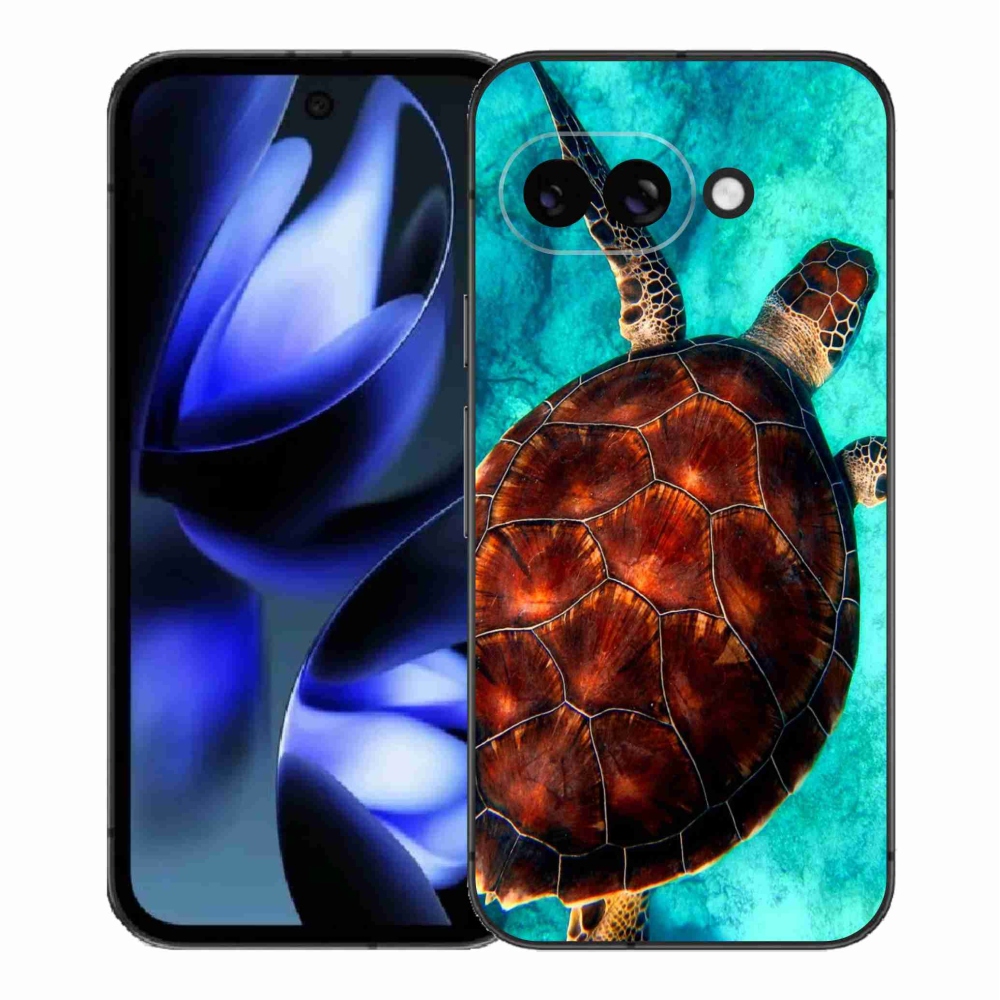 Gél borítás mmCase a Google Pixel 9a készülékhez - teknősbéka