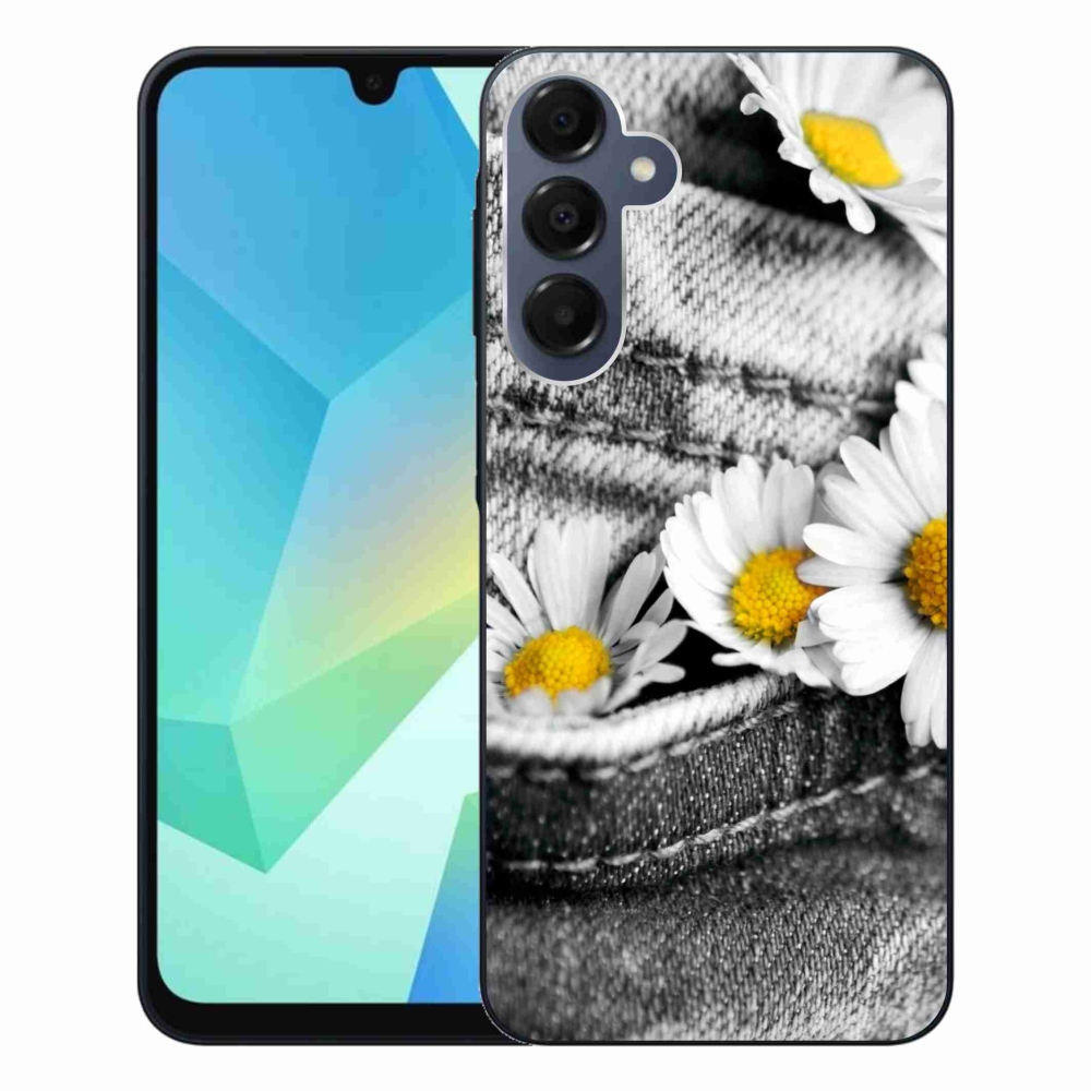 Gél tok mmCase a Samsung Galaxy A16 4G/5G készülékhez - margaréták