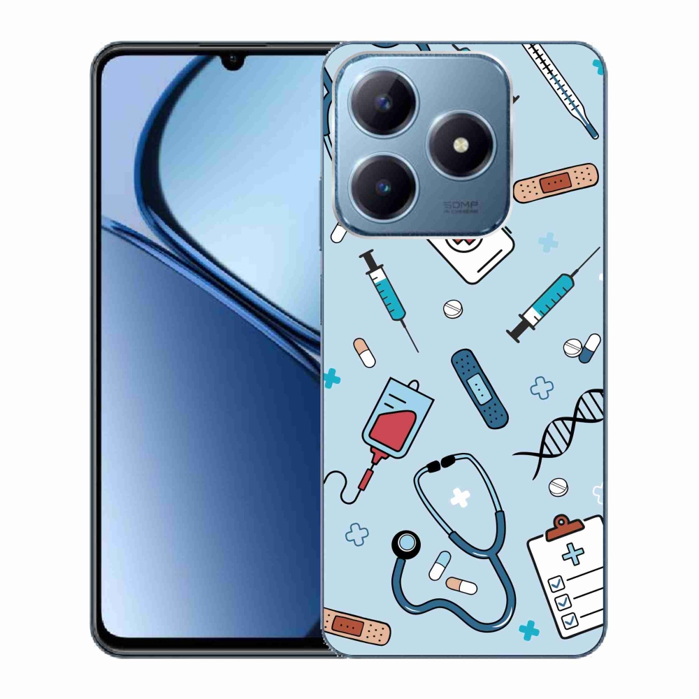 Zselés borító mmCase a Realme C63 készülékhez - Egészségügy 1