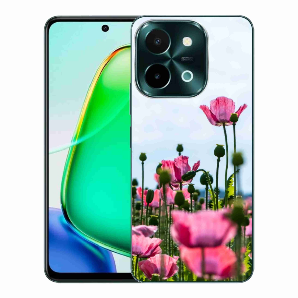 Zselés borító mmCase a Vivo Y28-hoz - mákos