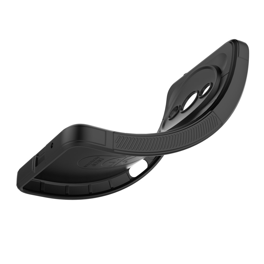 Rugg tartós zselés tok Xiaomi Redmi A3-hoz - fekete