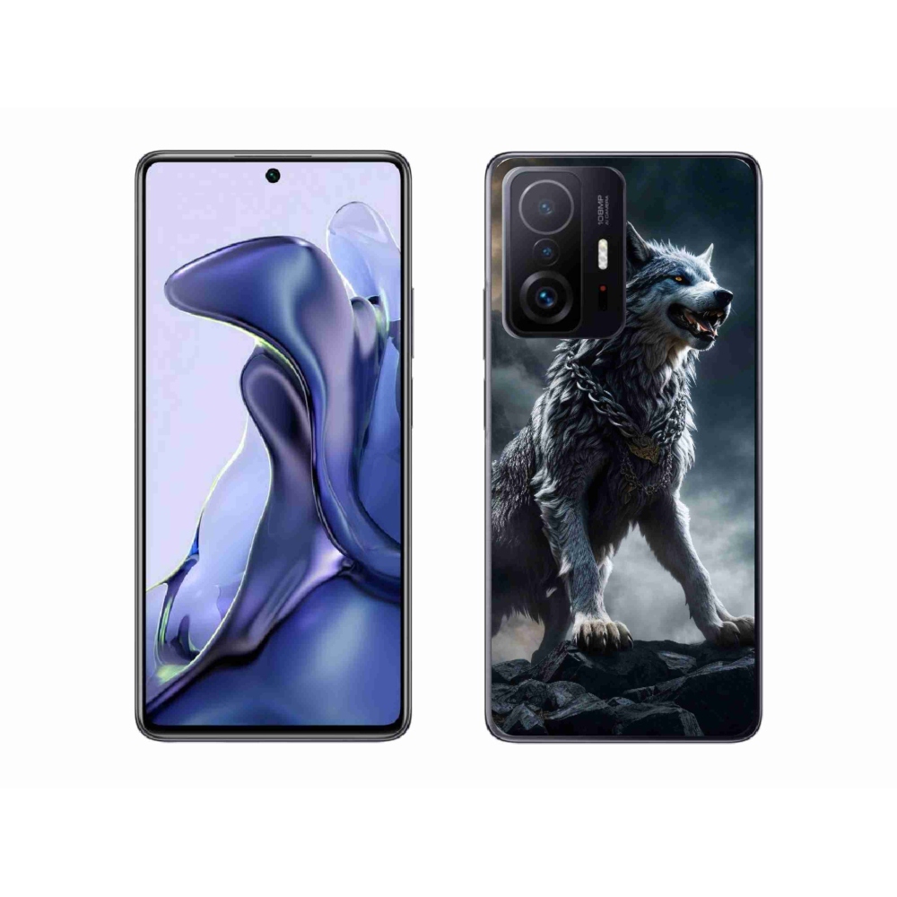 Gél borítás mmCase a Xiaomi 11T Pro számára - farkas 1