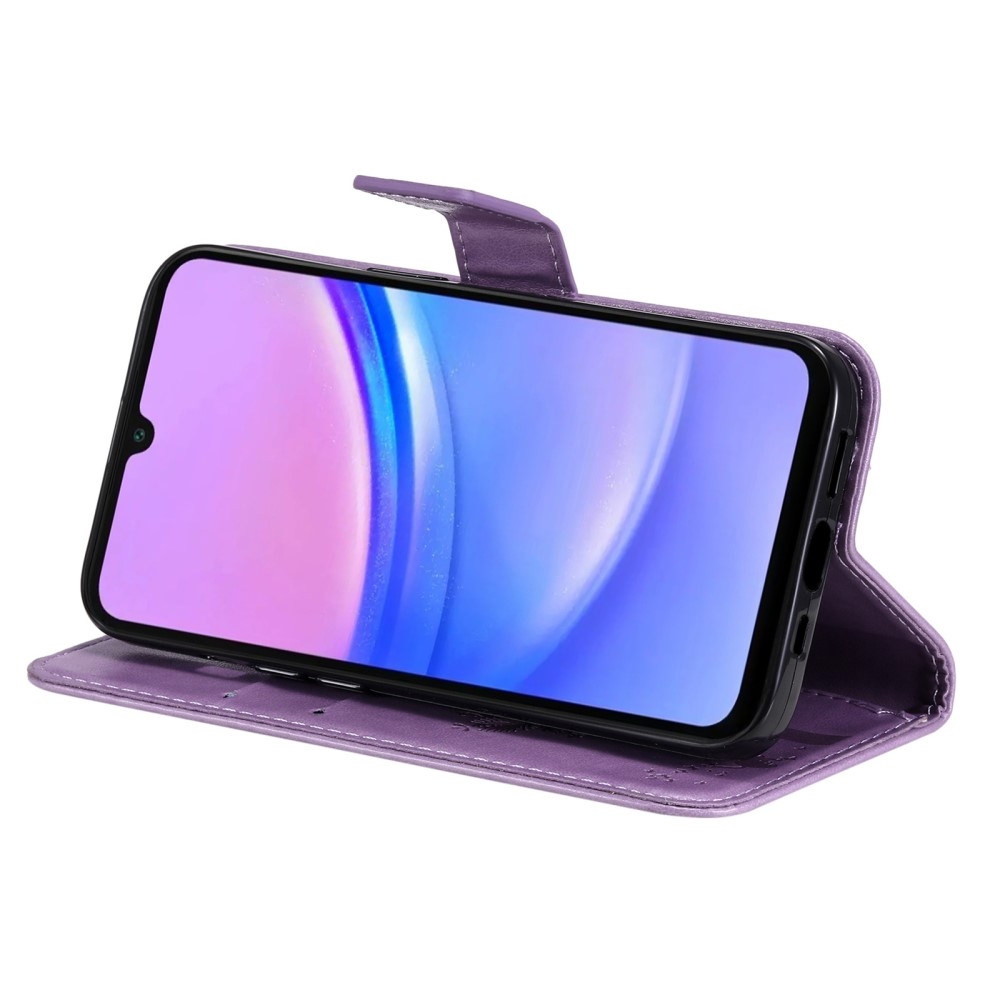 Fák könyve tok Samsung Galaxy A16 4G/5G/A26 5G - világos lila