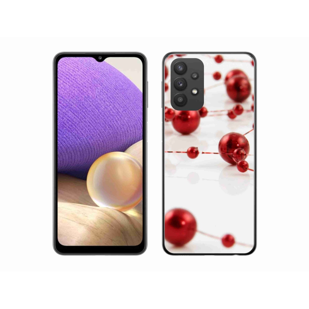 Gél borítás mmCase Samsung Galaxy A32 5G - Karácsonyi lánc