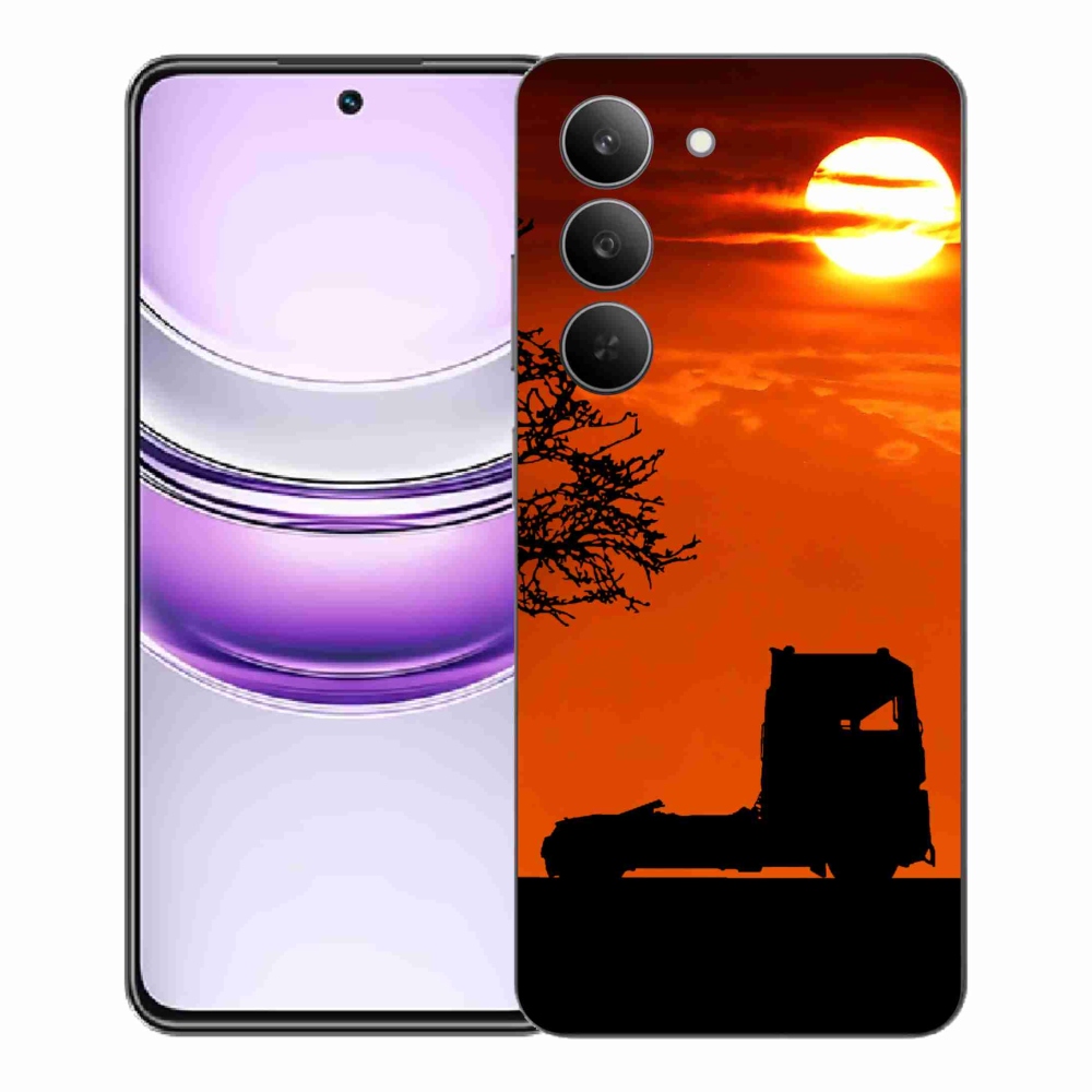 Gél borítás mmCase a Realme 14x 5G készülékhez - teherautó 3