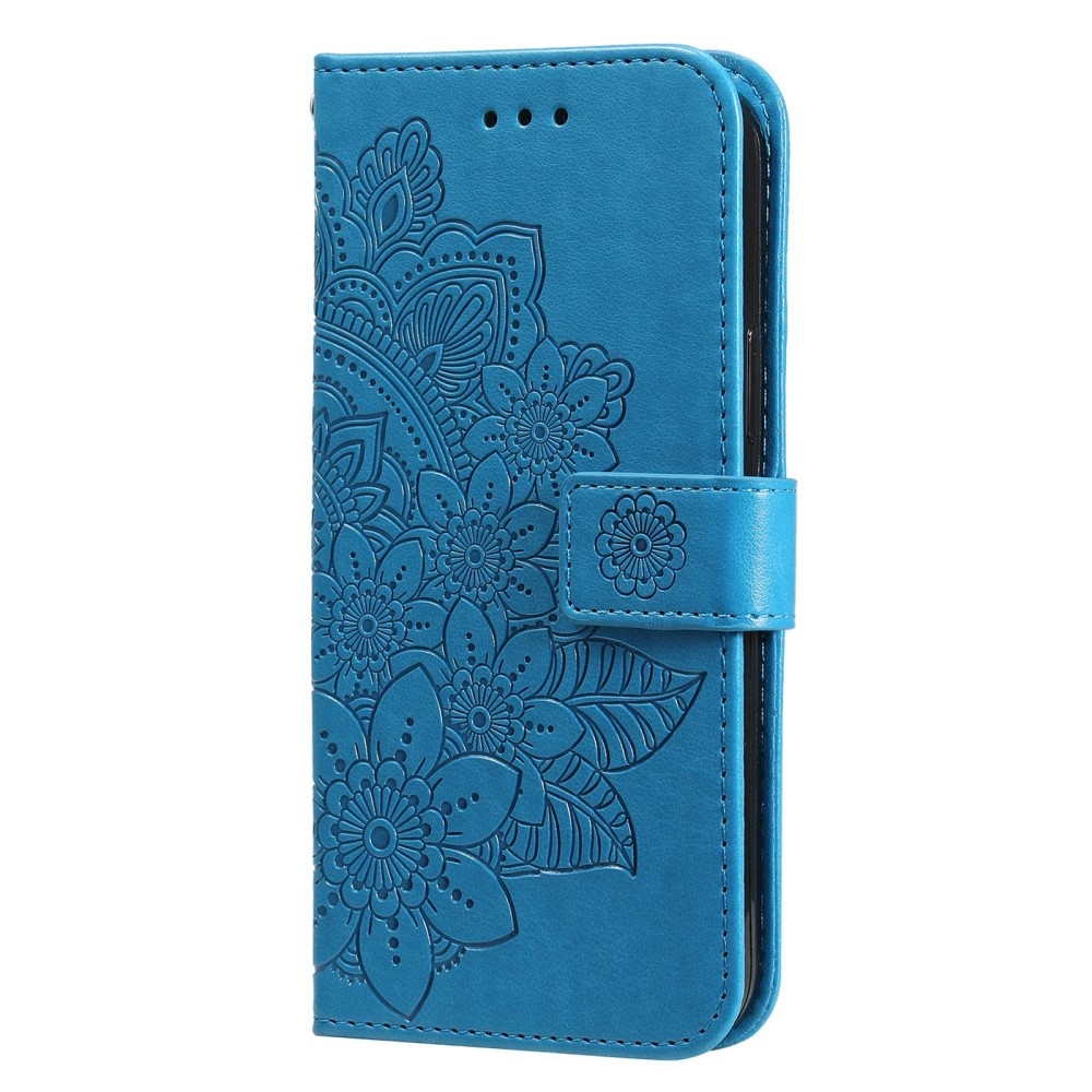 Mandala könyv tok az Oppo Find X5 Lite készülékhez - kék