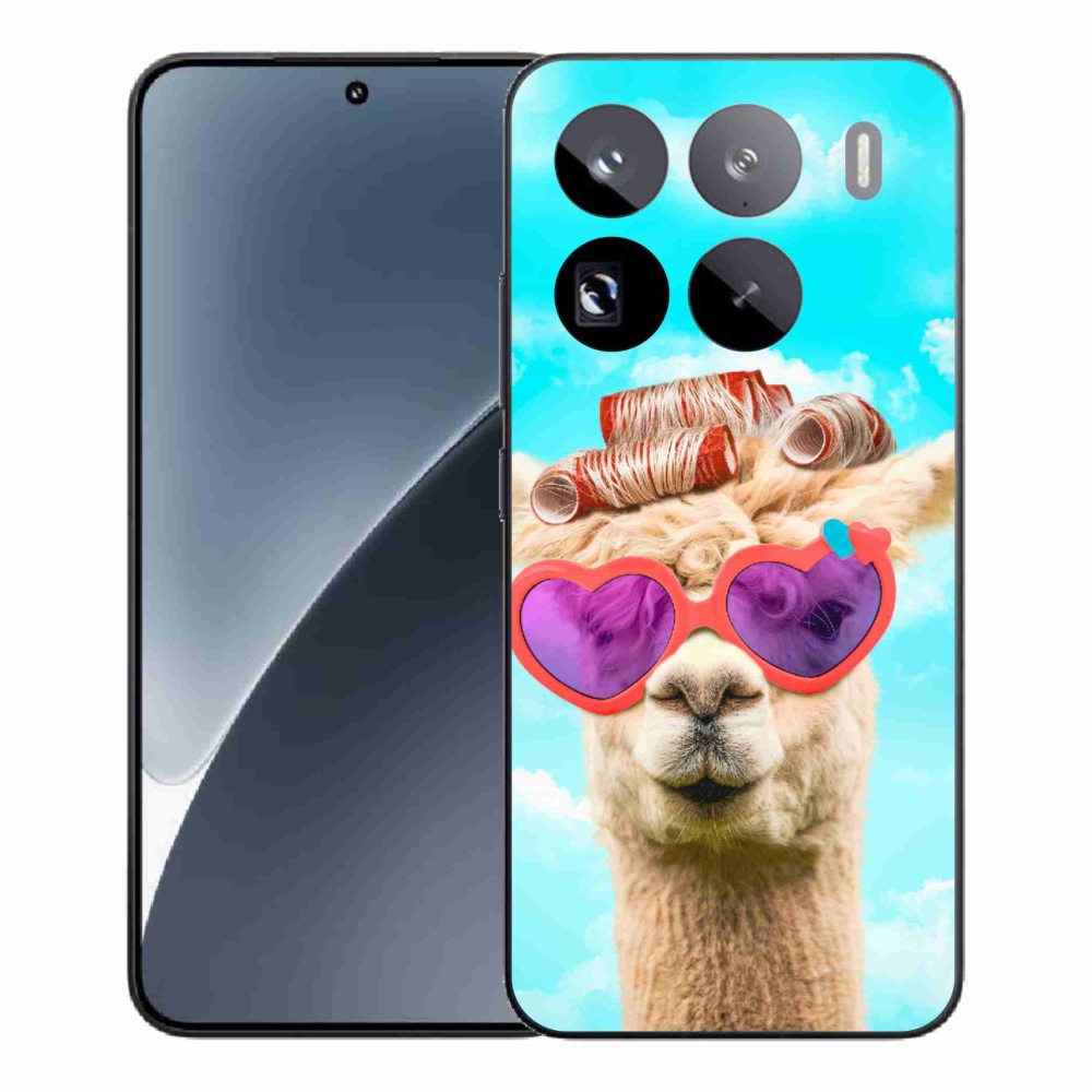 Gél borítás mmCase a Xiaomi 15 Pro számára - szemüveges láma