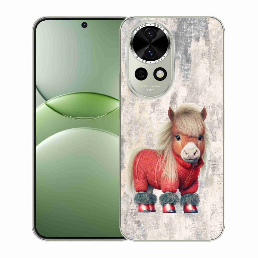 Gél borítás mmCase a Huawei Nova 13 5G számára - póni pulóverben