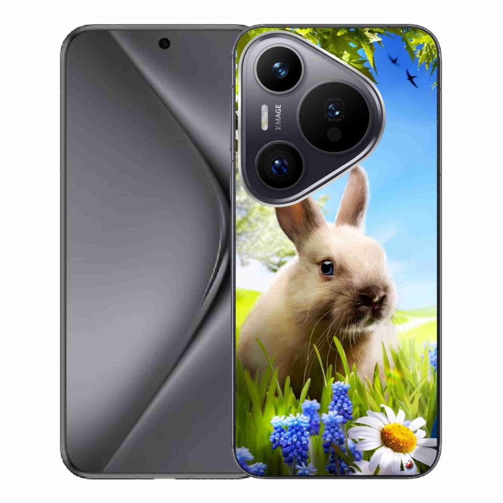 Gél borítás mmCase a Huawei Pura 70 Pro készülékhez - nyuszi