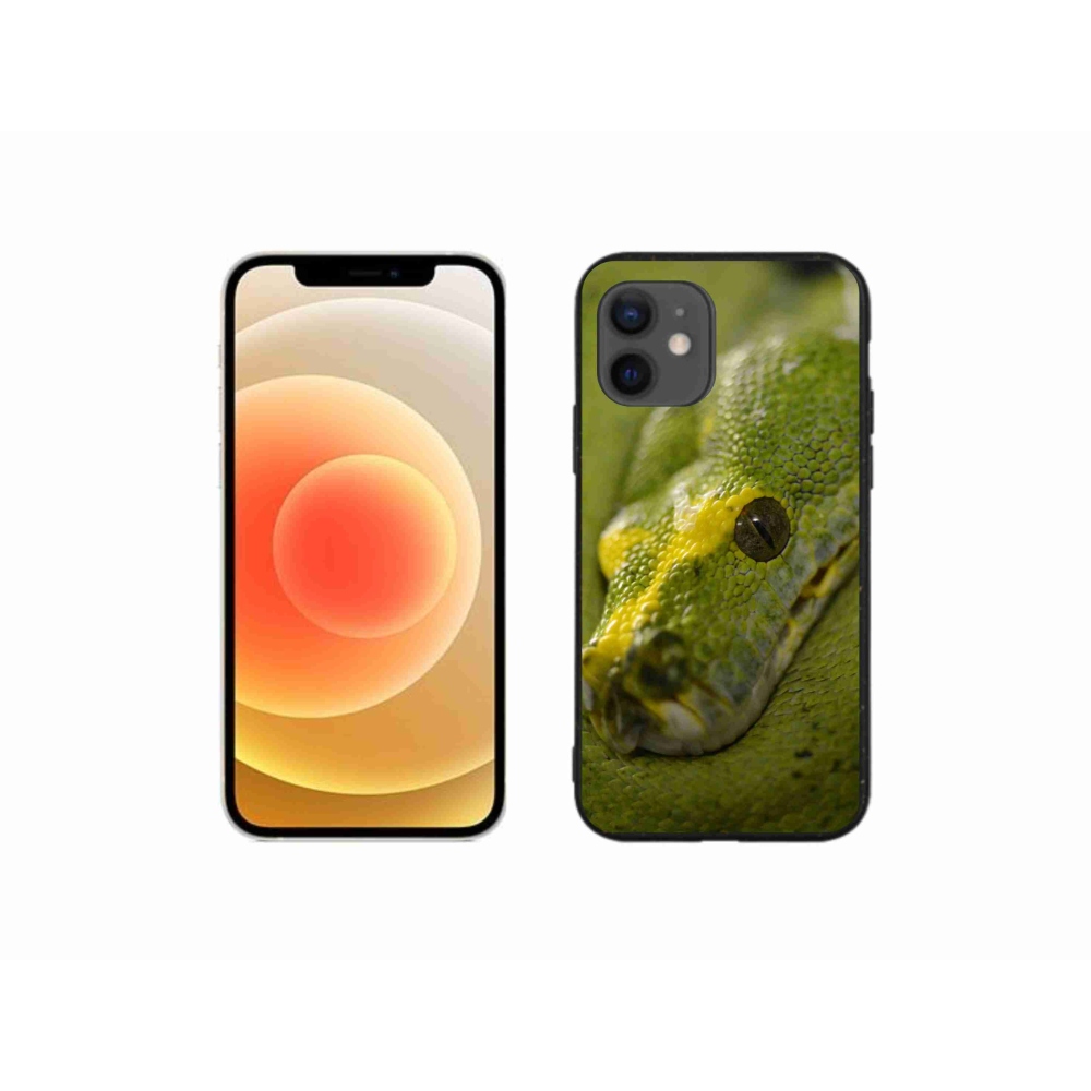 Zselés borítás mmCase iPhone 12 mini készülékhez - kígyó 2