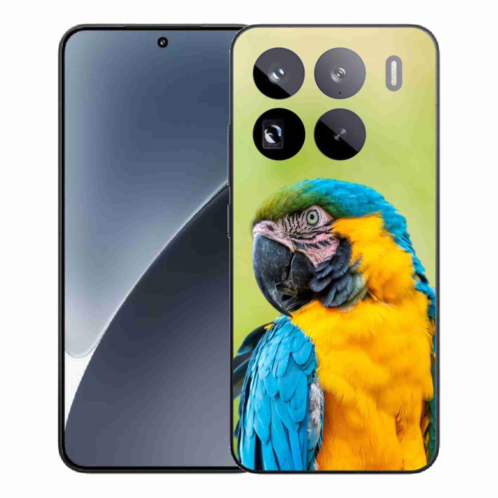 Gél borítás mmCase a Xiaomi 15 Pro-hoz - papagáj ara 2