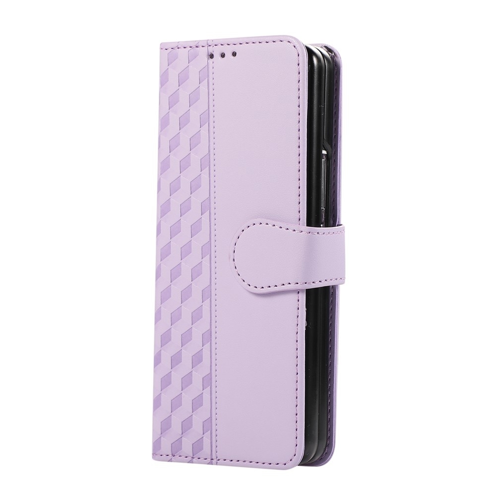 Gridy könyvtáska Samsung Galaxy Z Fold7 5G - lila
