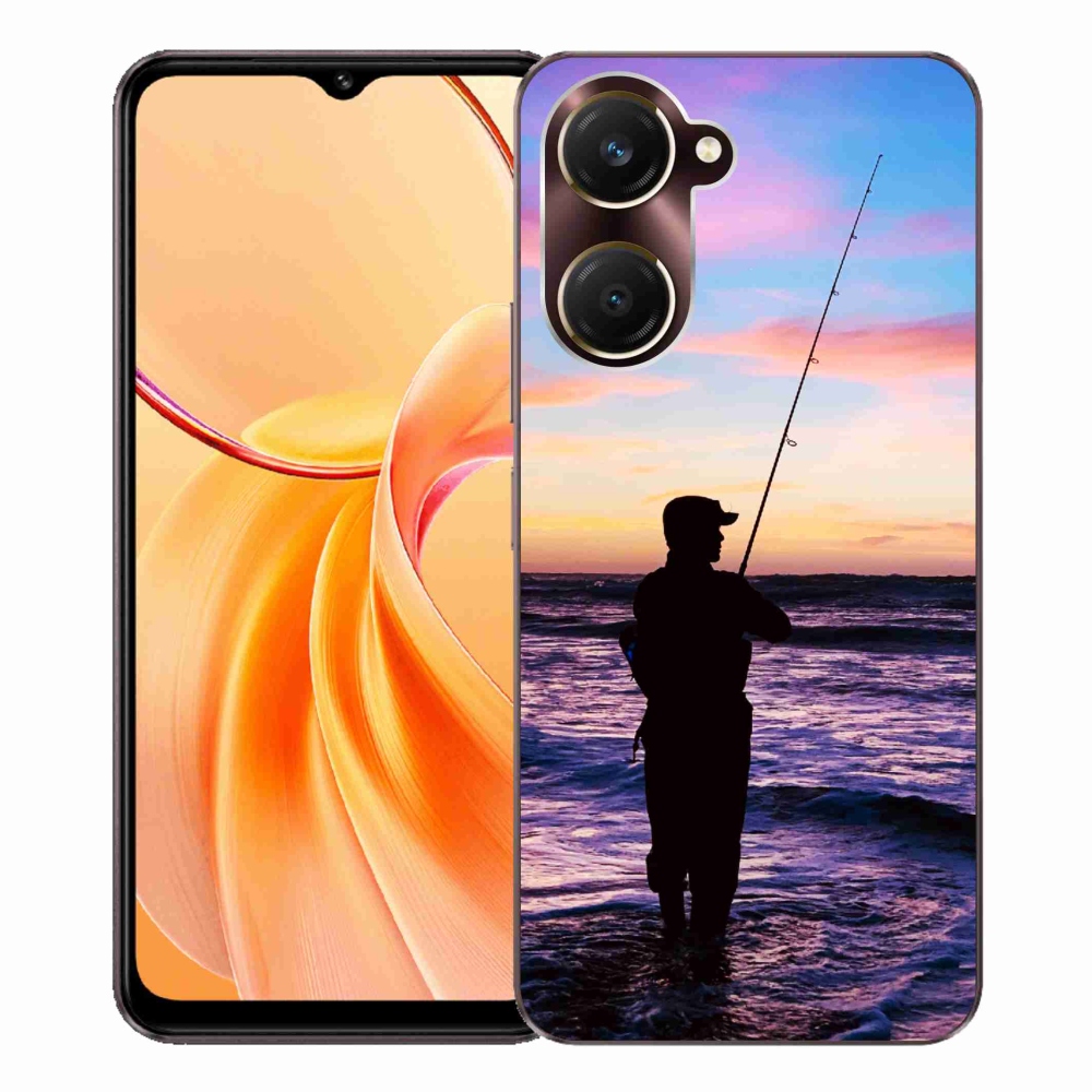 Zselés borítás mmCase a Vivo Y28s 5G-hez - halászat 1