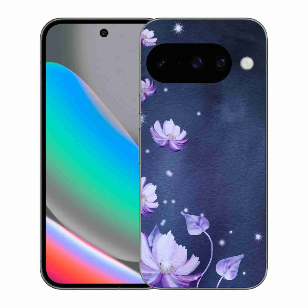 Gél borítás mmCase a Google Pixel 10 számára - hulló virágok